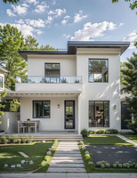 Maisons Préfabriquées, Villas Modernes Préfabriquées, Kits de Construction de Structure en Acier, Conception de Maison de Luxe Personnalisée à Vendre