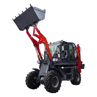 HDL-20L Backhoe Loader 3.5T 4WD Mini Backhoe Loader Model Mesin Yuchai 490 Kapasitas Bucket 0.04 m³