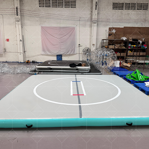 インフレータブル 武術・合気道・居合道・テコンドー・空手練習用ビニールフロアマット 20x20 レスリングマット/12x12 畳 - Product Image 5