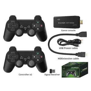 M8 Mini Retro Console 64GB Wireless Video Game Consoles 4K HD M8 Game Stick Lite With Gamepad Built-in 10000 Games For PS1