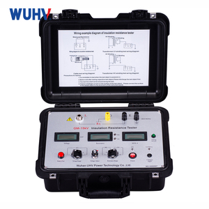 เครื่องทดสอบความต้านทานฉนวนไฟฟ้าแรงสูง GM-15KV แบบปรับได้ ดิจิตอลเมกะโอห์มมิเตอร์ - Product Image 2