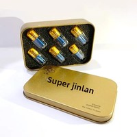 Capsules Super Jinlan God of War Version Améliorée Ginseng Peptide de Ver à Soie Améliore la Densité Osseuse et la Croissance Capillaire pour les Personnes d'Âge Moyen