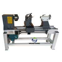 Tour à bois CNC Mustang MT5025 d'occasion, très demandé, avec moteur 1,5 kW, multifonctionnel, vitesse de broche 2800 tr/min, à vendre