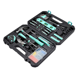 142-Piece Hand Operated Hardware <b>Tool</b> Set With Hard Case OEM Customizable Household <b>Box</b> EW250181 Hand-powered <b>Tool</b> Set EW250181 - Product Image 1