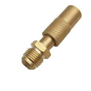 Adaptador de gas propano de latón para parrilla Blackstone, conector de codo de 90 grados de 1/4 de pulgada, accesorio de cocina para exteriores - Product Image 1