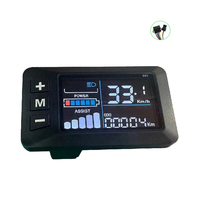 Protocolo UART 2 #   Pantalla LCD G51 para Bicicleta Eléctrica, Medidor Digital USB para Ebike, 24V-72V Universal, Instrumento Colorido VA