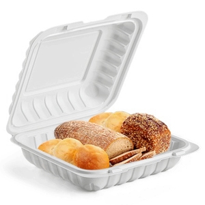 Yangrui Dùng Một Lần Tấm Bao Bì Hộp Dã Ngoại Du Lịch Takeout Nhựa Hộp Ăn Trưa Thực Phẩm Lưu Trữ Dùng Một Lần Bộ Đồ Ăn - Product Image 1