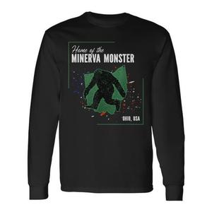 Camiseta de manga larga con diseño de folklor de Ohio, Estados Unidos, de Home Of The Minerva Monster - Product Image 1