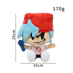 Peluche Juguetes De FNF Peluche Muneco FNF Jouets Cosplay Personnalisé Anime Nene Pico Darnell Peluche Poupée Peluche Douce - Product Image 4