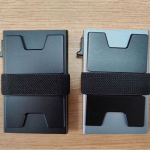 Custom Leather <b>Wallet</b> with Aluminum Case - <b>RFID</b> <b>Blocking</b> ID Card Holder & Multi-Card Organizer - Product Image 4