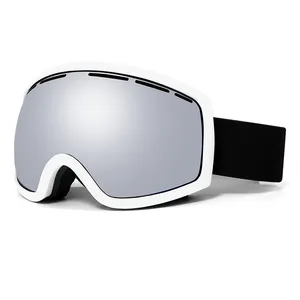 HX001 Multiple Color Tpu Frame Pc Lens In Stock Snow Sports Goggles Retro Ski Sunglasses Custom Ski Googles 2023