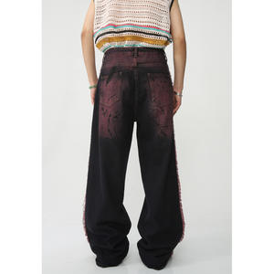 Nuovi <span class=keywords><strong>Jeans</strong></span> da <span class=keywords><strong>Uomo</strong></span> alla Moda con Lavaggio Sbiadito <span class=keywords><strong>Grigio</strong></span>, Alta Qualità, Casual, Effetto Vissuto, <span class=keywords><strong>Jeans</strong></span> Vintage Personalizzati a Gamba Dritta e Larga - Product Image 6