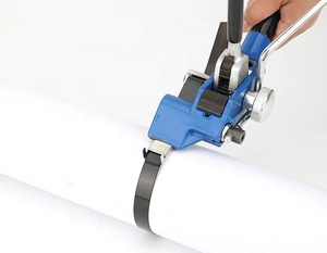 調整可能なステンレス鋼バンドストラップベルト、無塗装ステンレス鋼バンドストラップ - Product Image 3