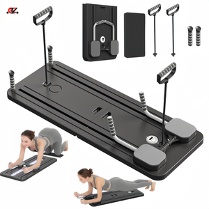 CZFIT - Reformer de Pilates Plegable de Acero de Alta Gama con Empaque Personalizable, Temporizador, Pantalla LED, Multifuncional y Portátil para el Hogar - Product Image 1