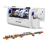 Raboteuse à quatre côtés toupie toupie raboteuse 4 côtés raboteuse à bois multifonctionnelle scie machine