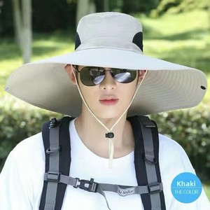 Casquette de pêcheur pour homme, respirante, réglable, en polyester, pour l'été, bloquant le <span class=keywords><strong>soleil</strong></span>, visière de sport - Product Image 4