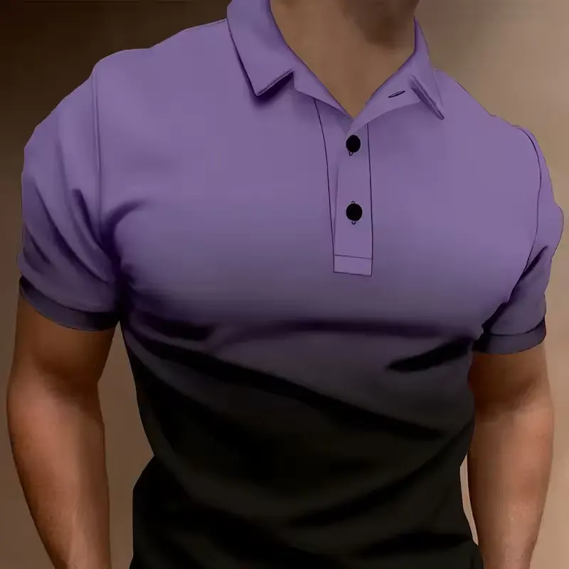 캐주얼 스트리트 스타일 도매 남자의 T 셔츠 100% 폴리에스터 승화 T 셔츠 공백 인쇄 티셔츠 여름 패션 티