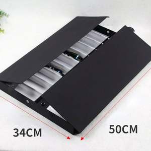 Vente en gros de lunettes de vue et de lunettes de soleil classiques de haute qualité, étuis de rangement à 20 compartiments, boîte de présentation - Product Image 2