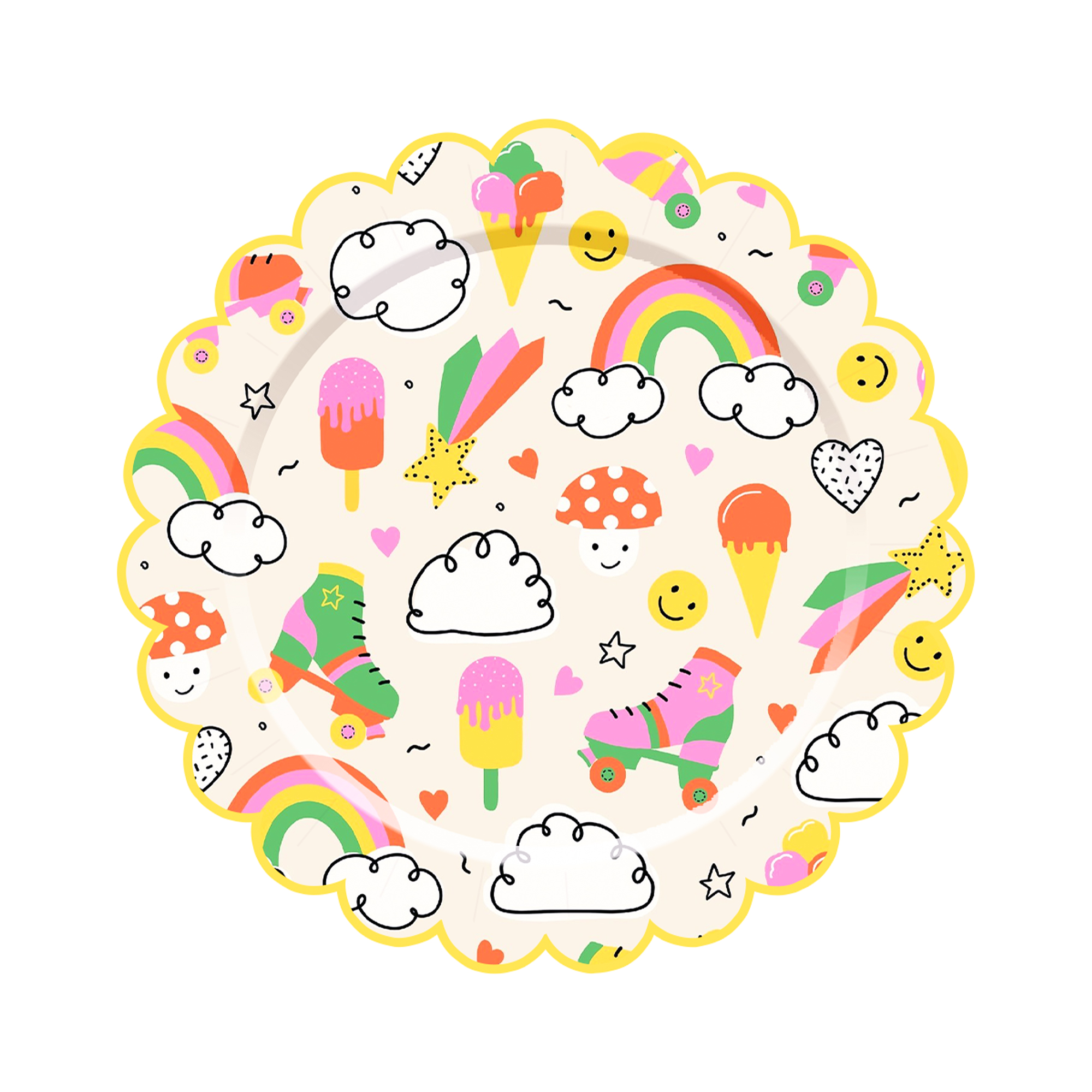 Plato de 9 pulgadas -8