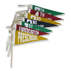 Drapeau en feutre moderne avec logo personnalisé Les ventes directes en usine acceptent les tailles personnalisées - Product Image 2