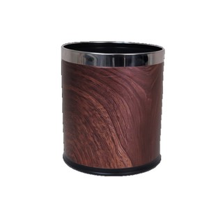 Round Trash Can Cylindrical 4.4kg Indoor Living Room Kitchen Bathroom Use - Product Image 5