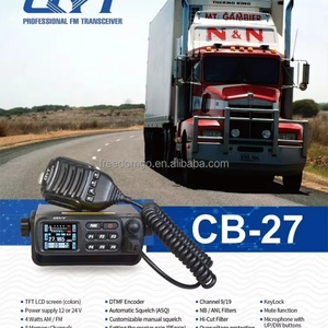 Radio CB QYT CB-27 para Auto y Marino, Walkie Talkie Inalámbrico de Doble Banda, Radios Bidireccionales, Estación de Radio CB para Vehículos, Intercomunicador - Product Image 1