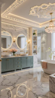 Solution de mobilier de salon moderne et classique, personnalisation complète de la maison, plan de conception 3D professionnel