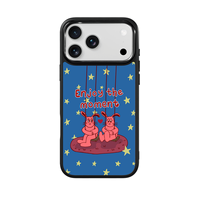 Coque de téléphone AG Feeling Black Edge avec dorure et motif Lapin pour iPhone 17, 17 Pro Max, 16 Pro, 15 – Coque magnétique