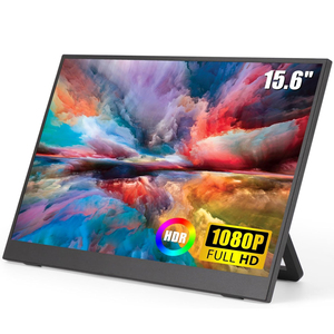 15.6 inch màn hình di động với mỏng & ánh sáng thiết kế IPS màn hình 1920x1080 Full HD hỗ trợ HDR Loại <span class=keywords><strong>C</strong></span> giao diện đứng bao gồm - Product Image 1