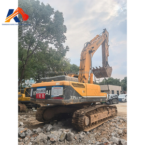 Excavatrice hydraulique sur chenilles Hyundai 335LC-9T d'occasion avec moteur High-Tech à engrenages et prix d'usine - Product Image 4
