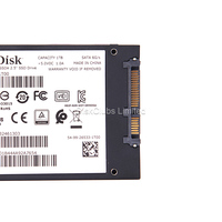 Unidad de Estado Sólido SDSSDA de Alta Velocidad de 2.5 Pulgadas, SDSSDA-1T00, 1 TB, SATA III, 6 Gb/s, Unidad de Estado Sólido Interna de 2.5 Pulgadas para Computadora Portátil y de Escritorio