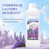 Lessive liquide pour sous-vêtements à la lavande 1L – Soin doux, faible mousse, rinçage facile, parfum confortable – OEM