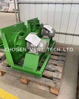 Le ventilateur centrifuge à prise de 560 mm de CHOSEN offre une grande polyvalence pour les configurations de systèmes complexes dans les projets de l'industrie lourde