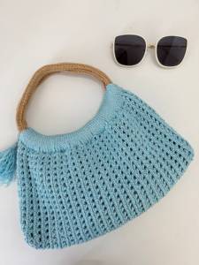 <span class=keywords><strong>2025</strong></span> cổ điển sang trọng của phụ nữ Crochet túi xách ví Mới Bạc ren dệt kim ly hợp hai cho buổi tối bình thường bên bãi biển mua sắm - Product Image 3