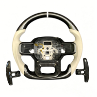 Volant en fibre de carbone personnalisé de haute qualité à prix abordable pour Ford F150 2021-2025 – Accessoire automobile de mise à niveau