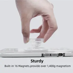 אלחוטי מטען אביזרי רצועת אחיזת אצבע טלפון מחזיק סופר Slim מתכת צלחת טבעת Stand עבור Iphone12 13 אלחוטי טעינה