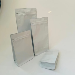 Bolsa de café con sellado de ocho lados, con cierre de cremallera, sellado cuádruple, resellable, de PET de grado alimenticio, impresa en huecograbado, termosellada, para granos de café tostado - Product Image 4