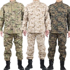 ÉCHANTILLON GRATUIT ACU Combinaison de randonnée Camouflage d'entraînement Veste de chasse spéciale pour hommes Pantalon Vêtements unis - Product Image 4