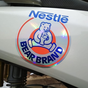 Tùy Chỉnh Chết Cắt Dính Sticker Tấm Bền Không Thấm Nước Vinyl Giấy Trang Trí Ba Chiều Xe Đạp Máy Tính Xách Tay Tùy Chỉnh In Xe Đạp Sticker - Product Image 3