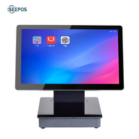 Sistema POS Táctil Intel I7 con Windows/Android, Lector de Tarjetas Magnéticas, Wi-Fi 6, Caja Registradora para Supermercados, Tiendas Minoristas y Restaurantes