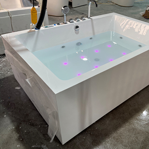 High-End 1.8m Freestanding Spa Hot <strong>Tub</strong> 3 Person Outdoor Bathroom Japanese Soaking Bluetooth Thermostat Whirlpool Massage 60gal+ - Product Image 2