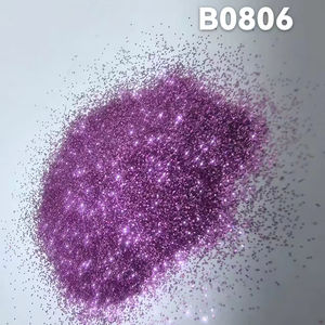 Poudre holographique chunky rose gold à paillettes en polyester résistant aux solvants, vente chaude, pour la résine à ongles et l'artisanat - Product Image 5