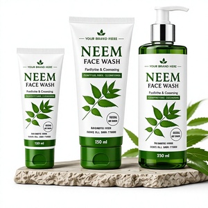 Gel Purificante Facial de Neem OEM 100% Natural Sin Parabenos 200ml para Niños y Adultos (Excepto Recién Nacidos) Tratamiento para el Acné y las Arrugas - Product Image 1