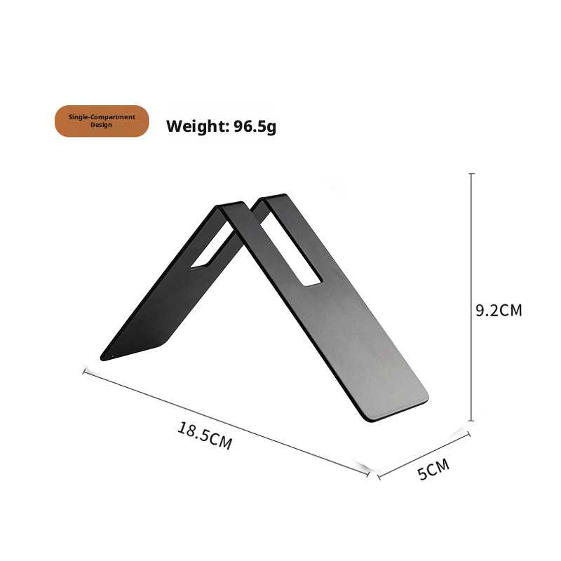ที่ใส่กระดาษกรอง V60-ช่องเดียว-สีดำ