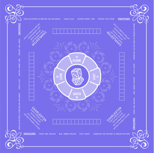 Tapete de Mahjong Plegable Impermeable de Lujo - Diseño Moderno para Juegos de <span class=keywords><strong>Casino</strong></span> y Póker para 4 Jugadores - Product Image 5