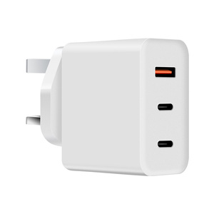 <span class=keywords><strong>Chargeur</strong></span> portable <span class=keywords><strong>de</strong></span> voyage 65 W à trois ports USB-C, super rapide, pour téléphone portable, ordinateur portable, iPhone, Samsung, <span class=keywords><strong>Apple</strong></span>, Macbook - Product Image 1