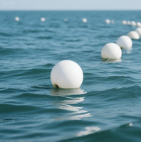 Balles flottantes en polystyrène résistant aux UV écologiques pour les marqueurs de voies navigables intérieures et les balles de pêche en EPS de sécurité pour les barrages hydroélectriques