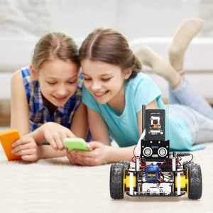 ESP-32 máy ảnh lập trình giáo dục robot xe, Iot siêu âm thông minh tránh chướng ngại vật lập trình xe <span class=keywords><strong>Kit</strong></span> - Product Image 2