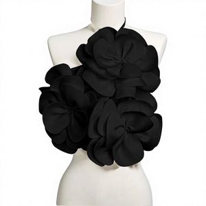 Camiseta de verano transpirable de tela jacquard blanca con mangas cortas para mujer, cuello en V profundo, estilo con volantes de encaje - Product Image 2