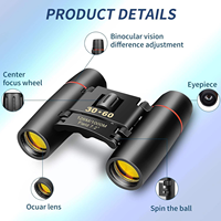 Binoculares compactos plegables portátiles 8x21 visión nocturna para observación de aves Camping senderismo al aire libre telescopios profesionales remotos